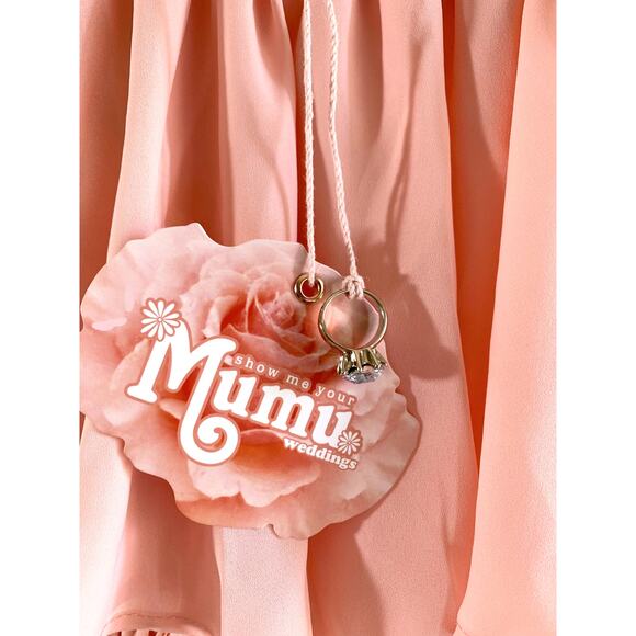 Show Me Your Mumu Hacienda Maxi Dress in Frost Pink Crisp XXS NWT - Picture 6 of 10